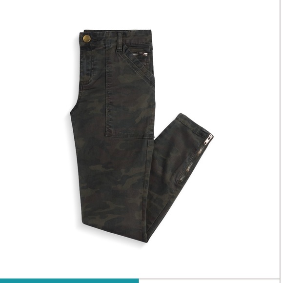 kut from the kloth theresa zipper detail